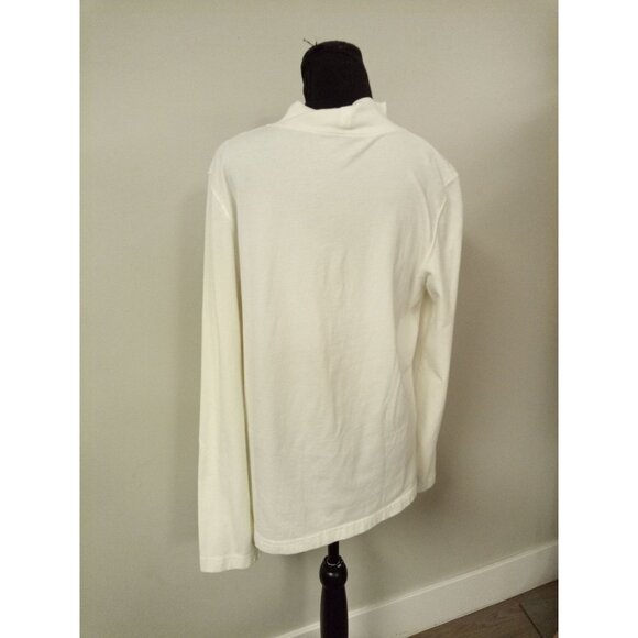 Bundle of 3 Off White Turtle Neck Tops Shirts Size L - Picture 5 of 15